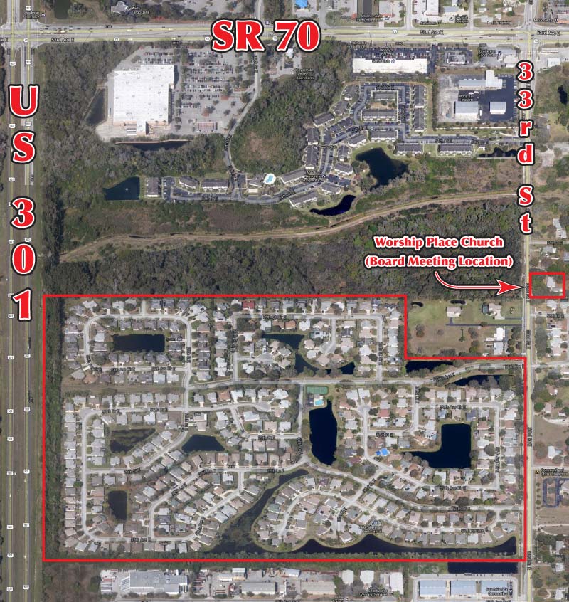 Aerial Map of Briarwood